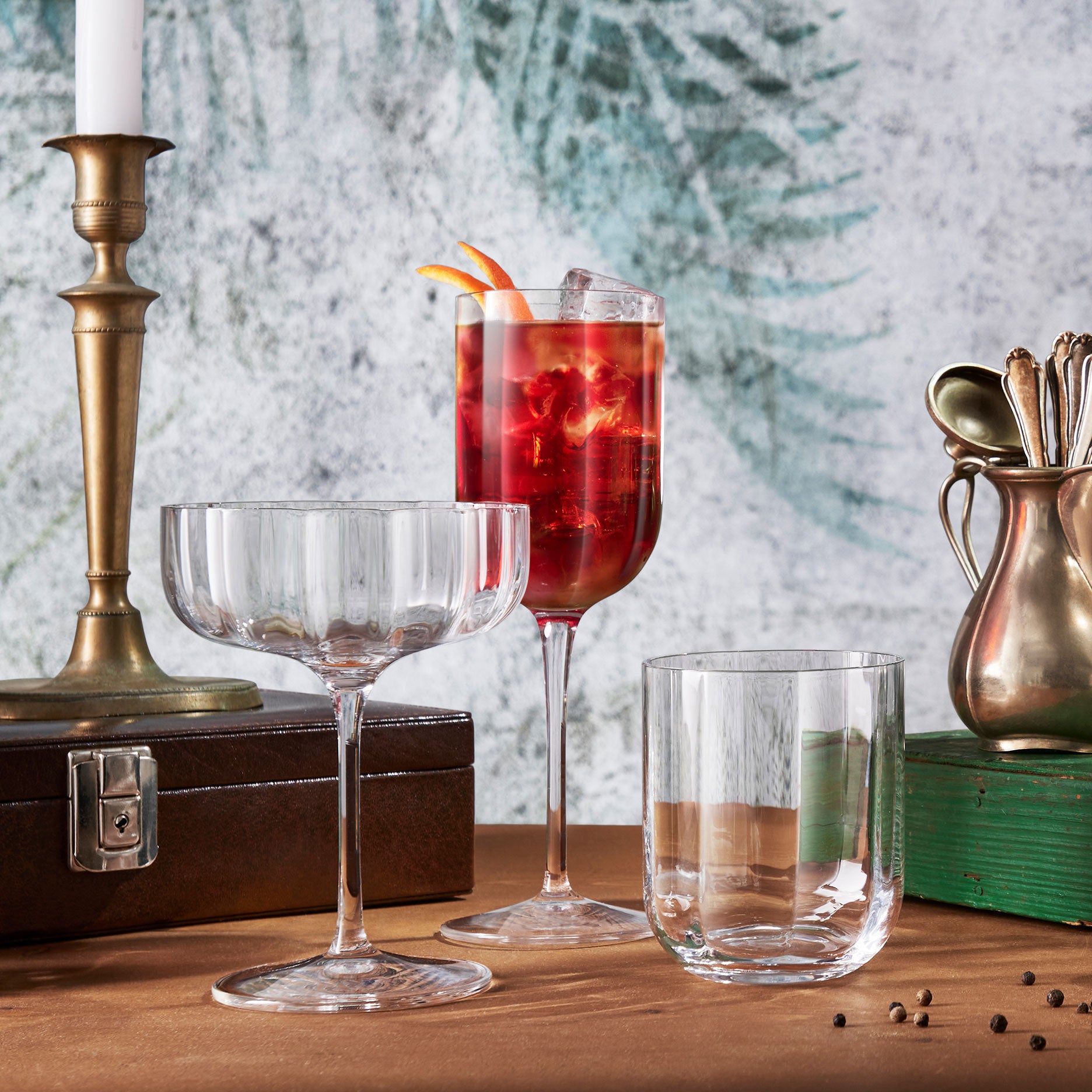 Jazz Negroni Cocktailgläser 4 Stück